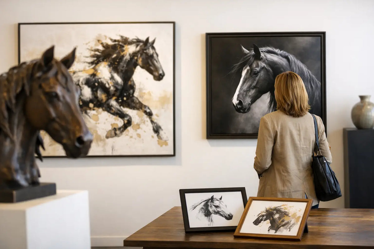 Where to Buy Contemporary Horse Artwork