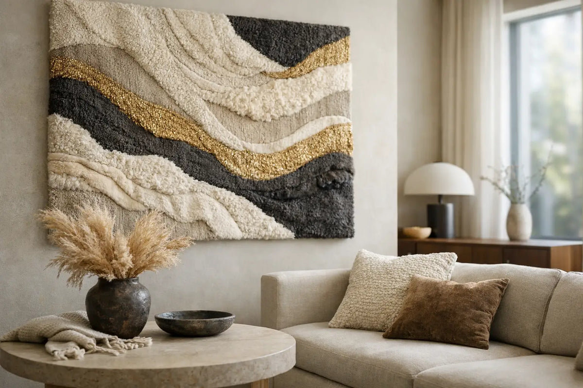 Luxury Textile Art for Interiors That Endures