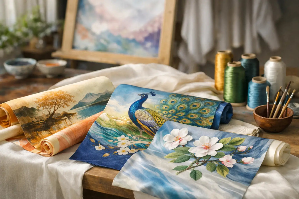 Handcrafted Silk Artwork for Sale