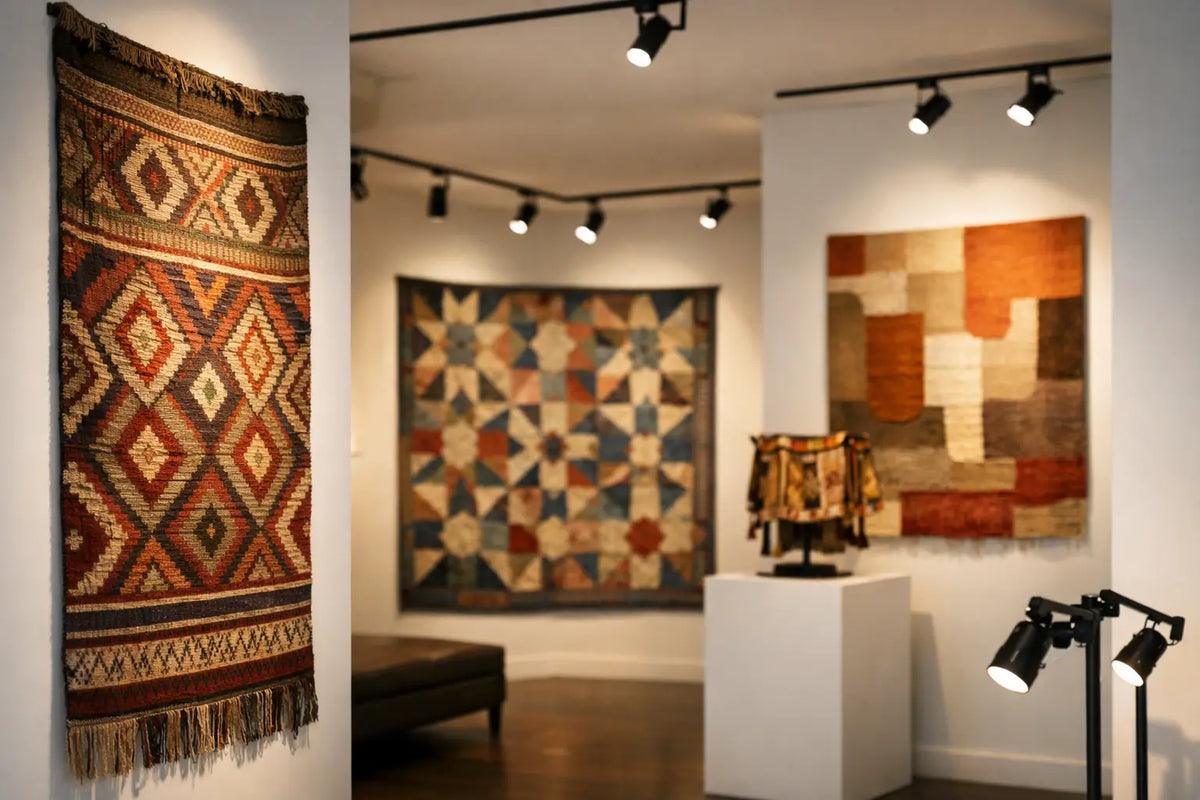 Gallery Lighting Guide for Collectible Textile Art