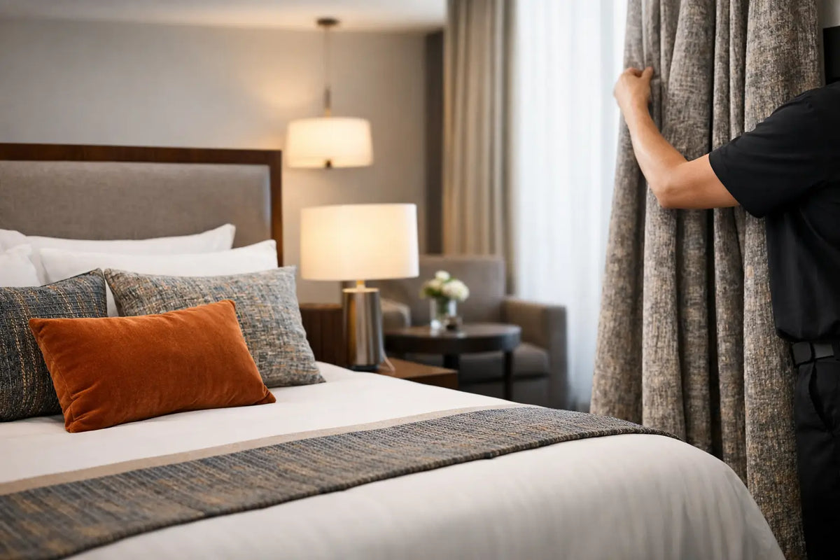Hospitality Textile Installation Example That Lasts