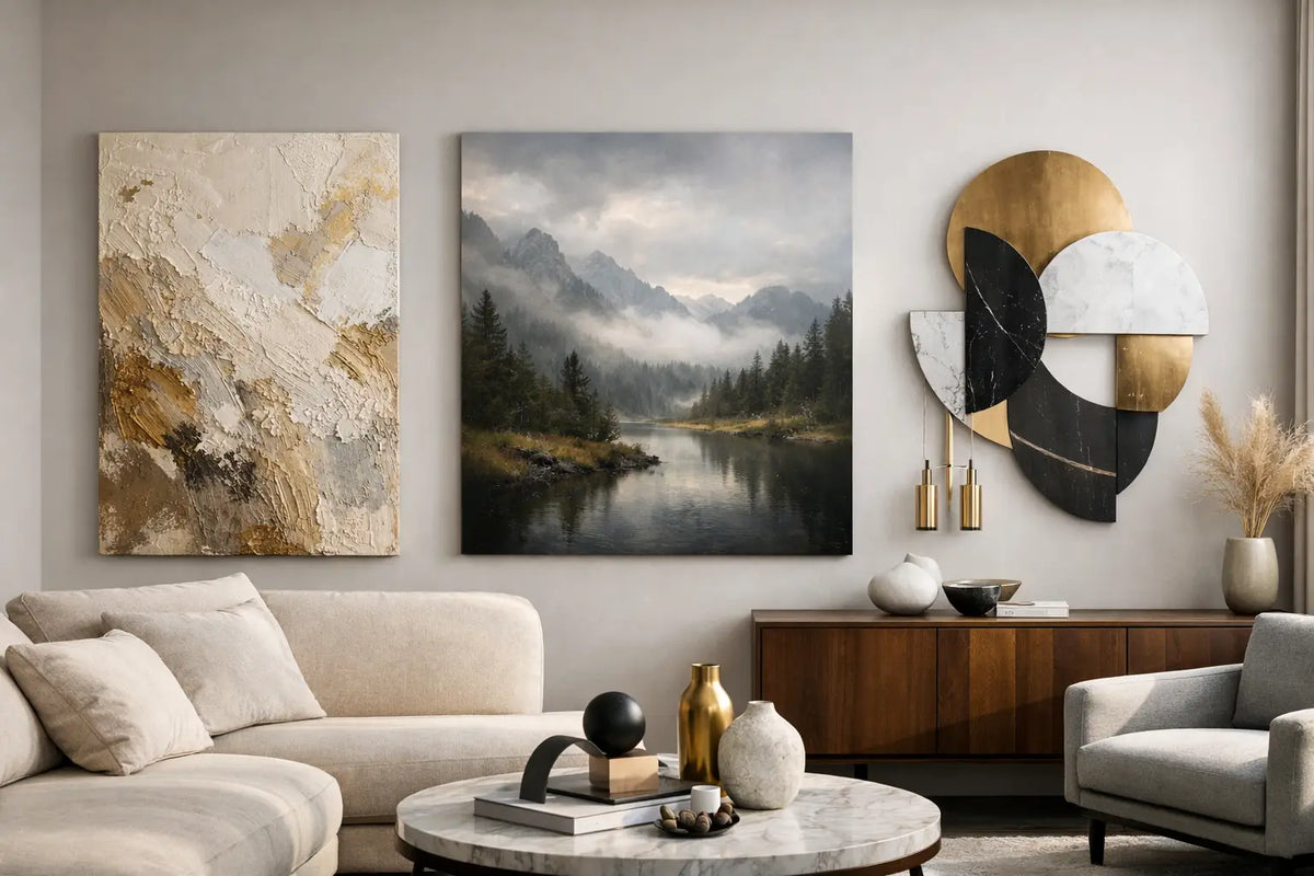 Trends in Luxury Wall Art Right Now